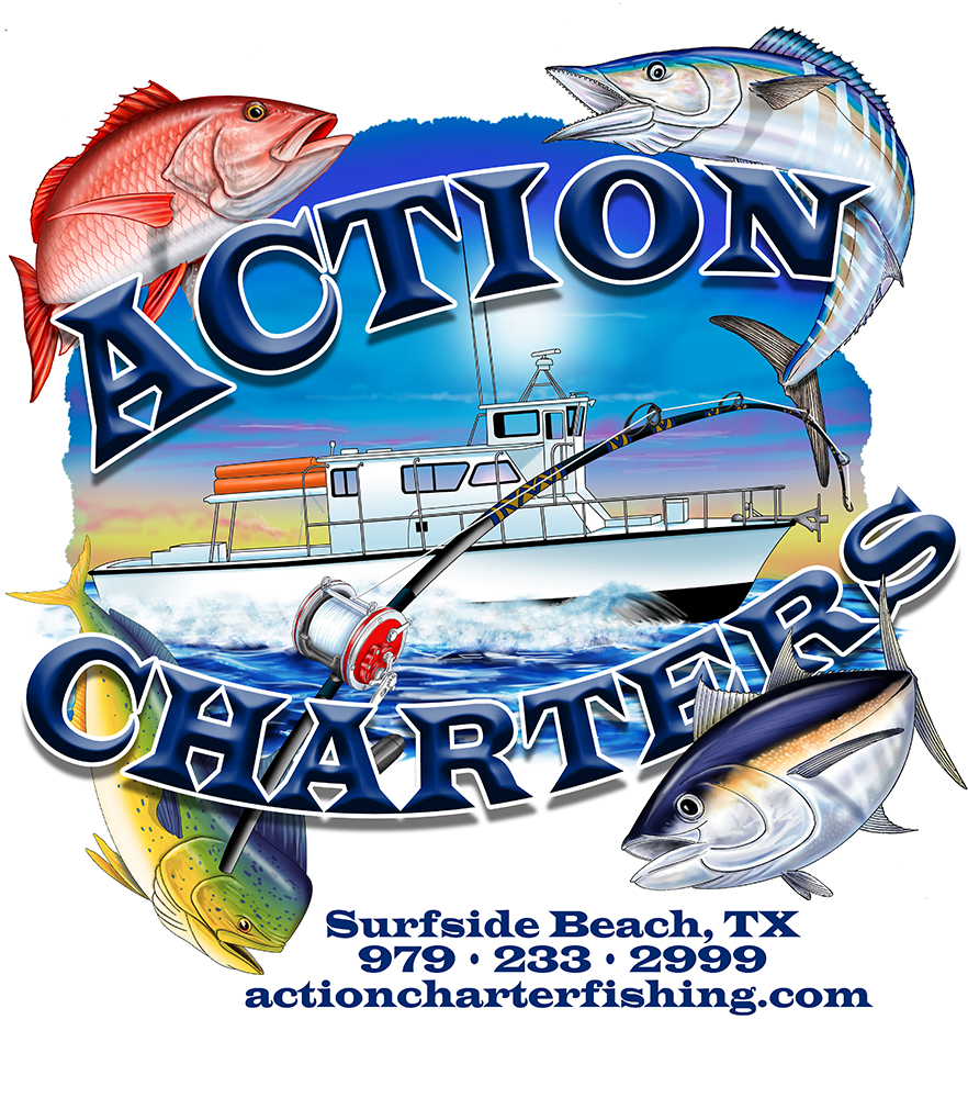 action fishing charters surfside beach texas