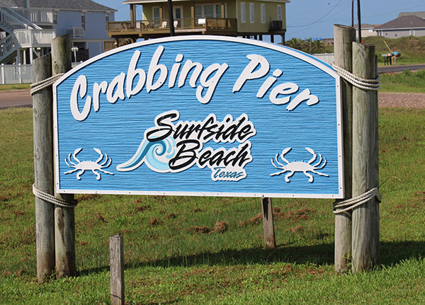 crabbing peir in surfside beach texas