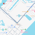 map of surfside restaurants texas