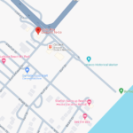 map of surfside restaurants texas