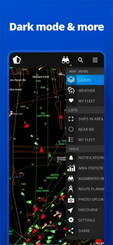 Marine Traffic app screenshot - track Surfside Beach TX ships, destinations, and cargo.  Freeport Texas